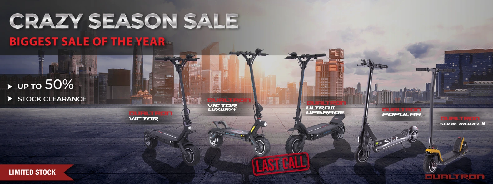 Dualtron Season sale