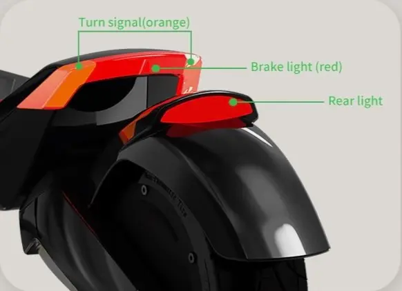 Dualtron Dolphin turn signals
