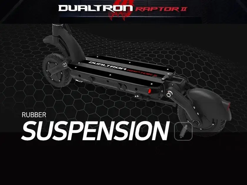 Dualtron Raptor 2 suspension