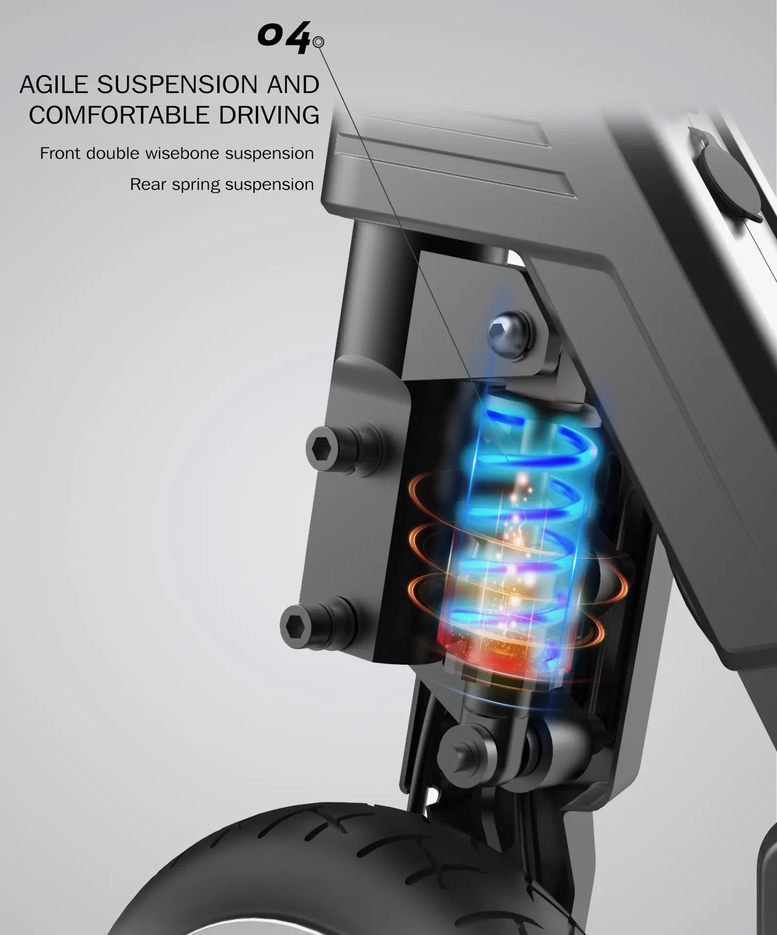 Dualtron Popular suspension