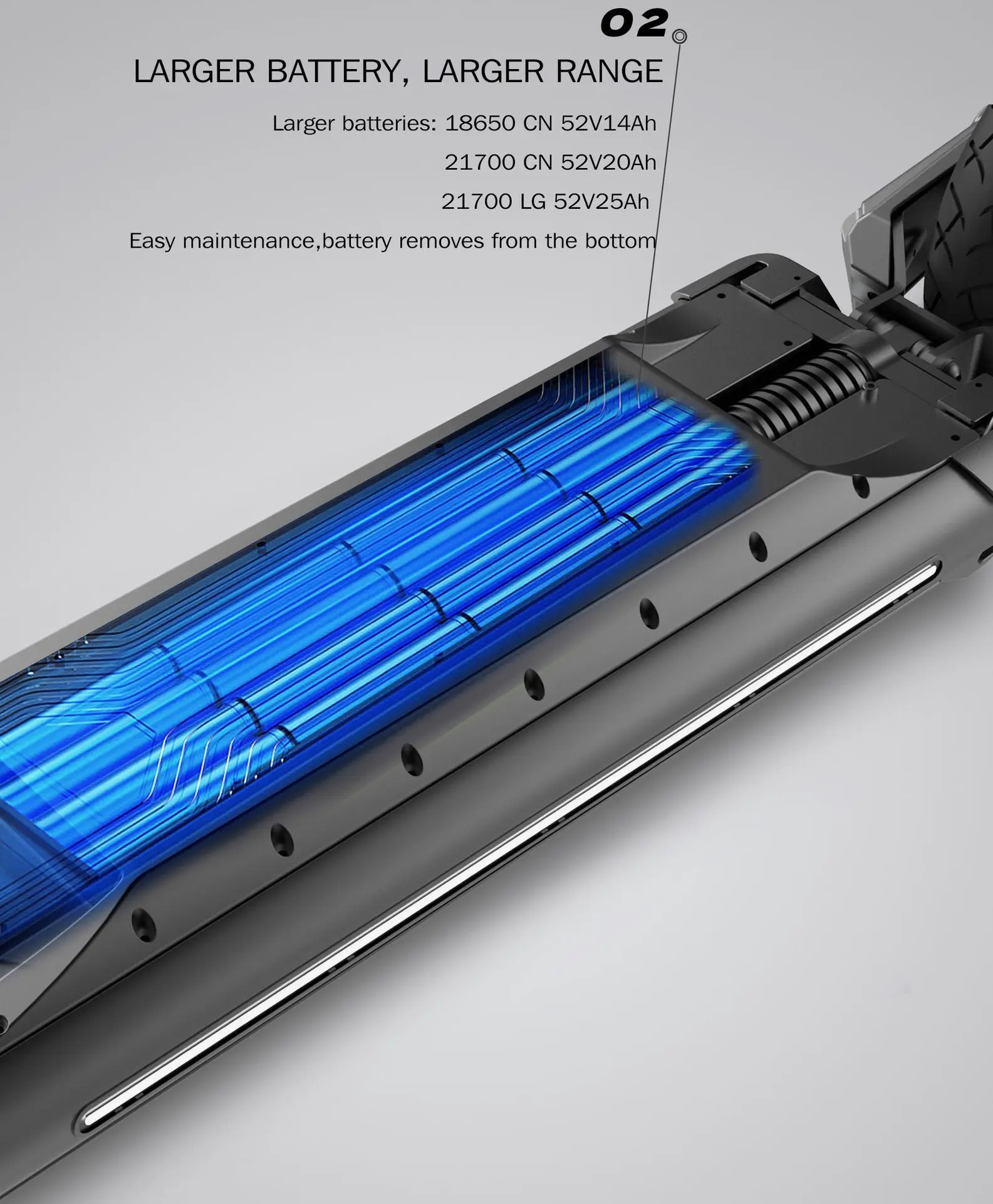 Dualtron Popular battery