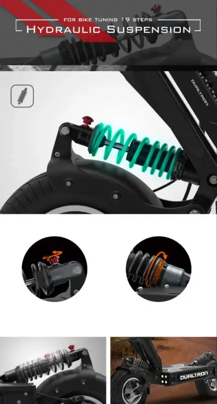 Dualtron X2 Suspension