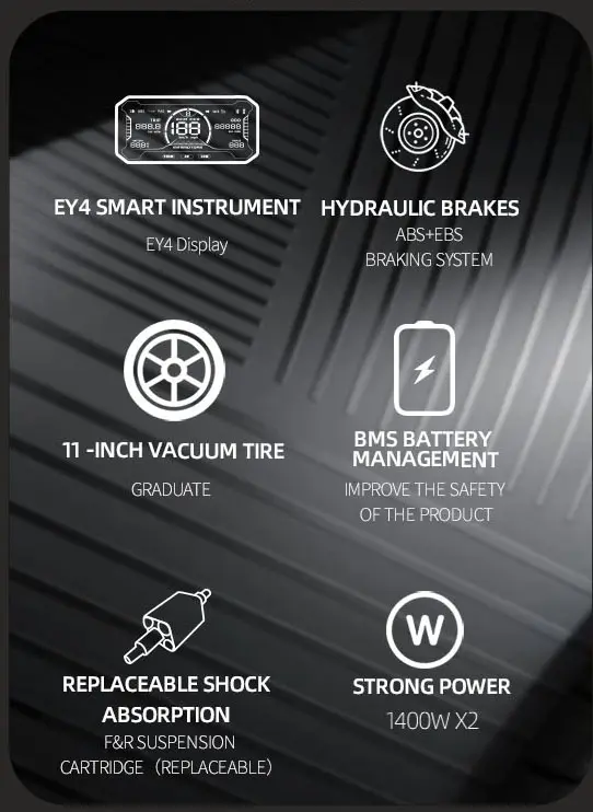 Dualtron Achilleus Specs