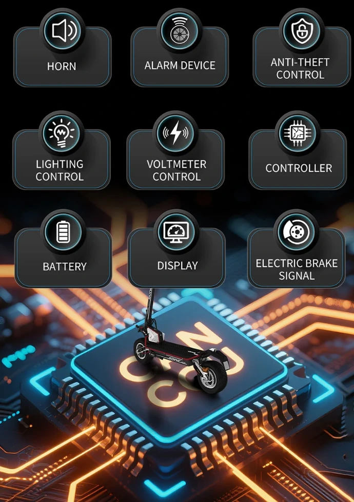 Dualtron Sonic Alien features