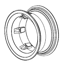 [03.013.00052] Rim for Dualtron X / X2 / X Limited