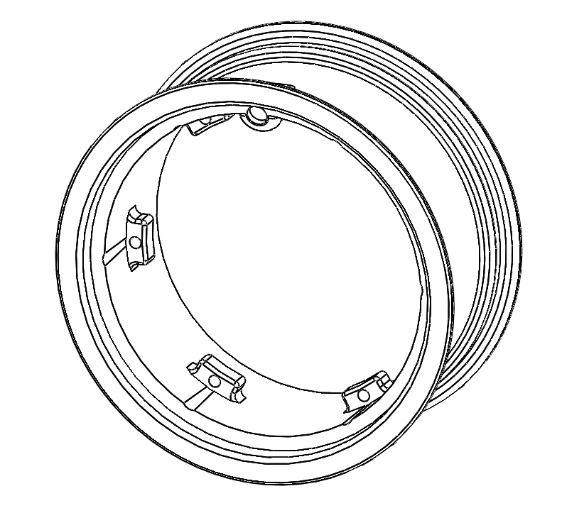 [03.013.00048] 11 inch rim for Dualtron