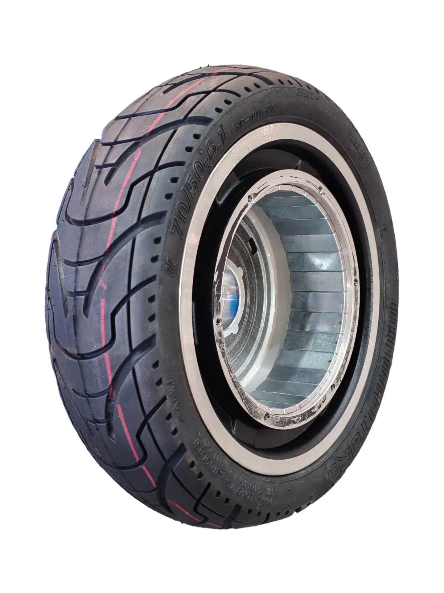 [02.210.00221-F] Complete wheel for Dualtron Aminia (Front)