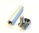 Tube & screws for steering folding mechanism