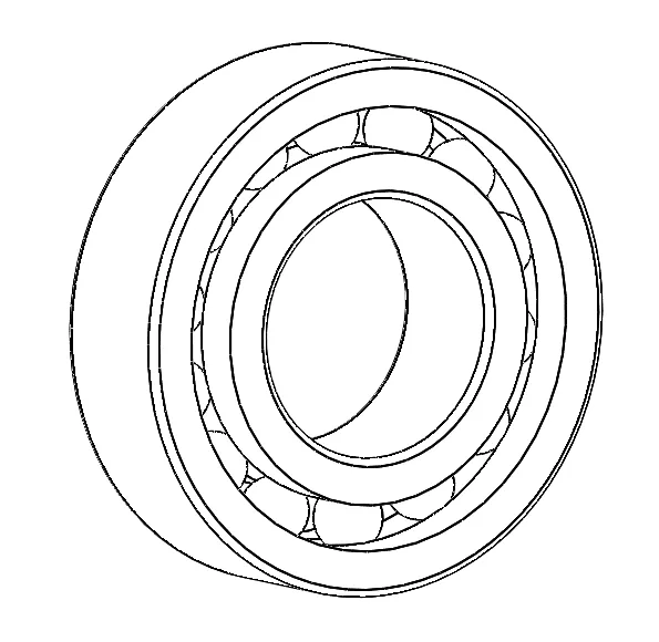 [03.016.00001] Motor Bearing 6202-2RZ
