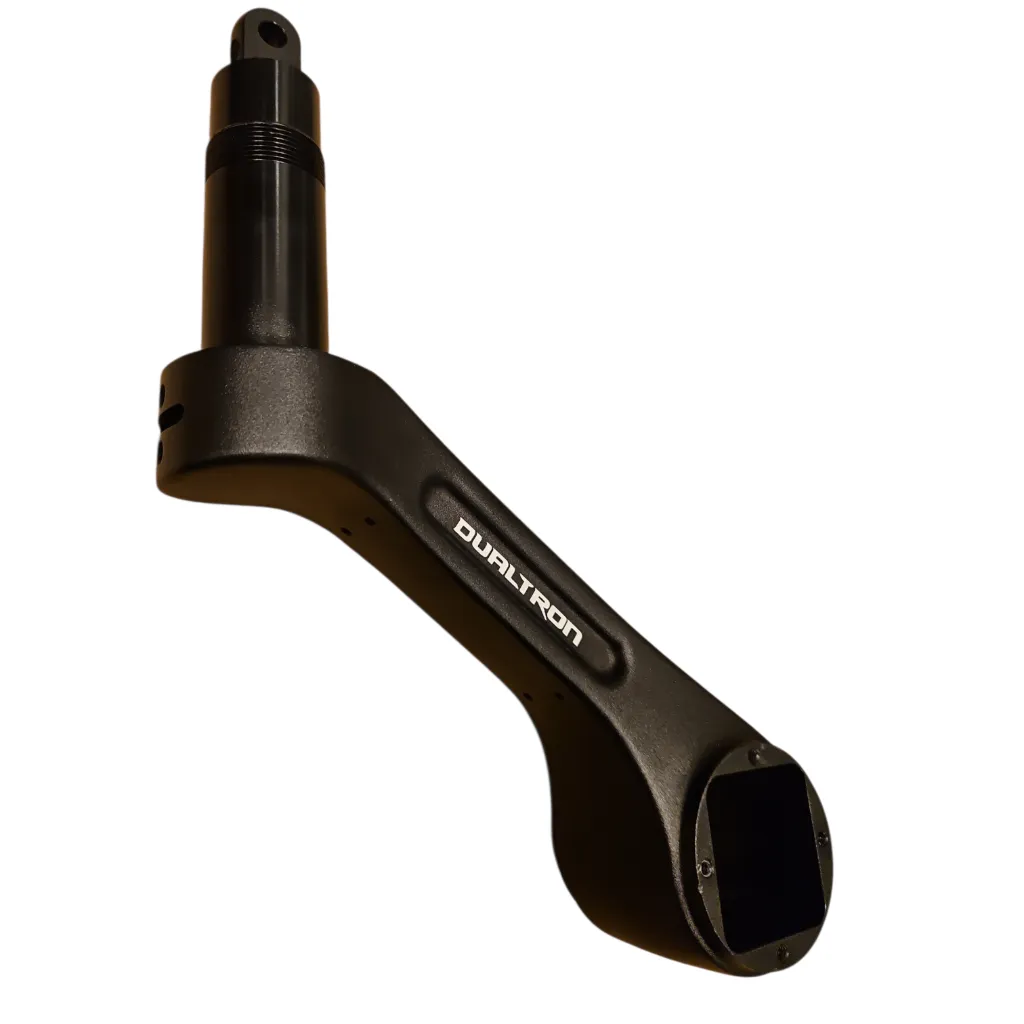 Dualtron swing arm with holes for headlight