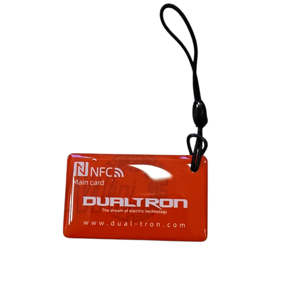 [03.031.00001] Dualtron Dolphin NFC key card (Red)