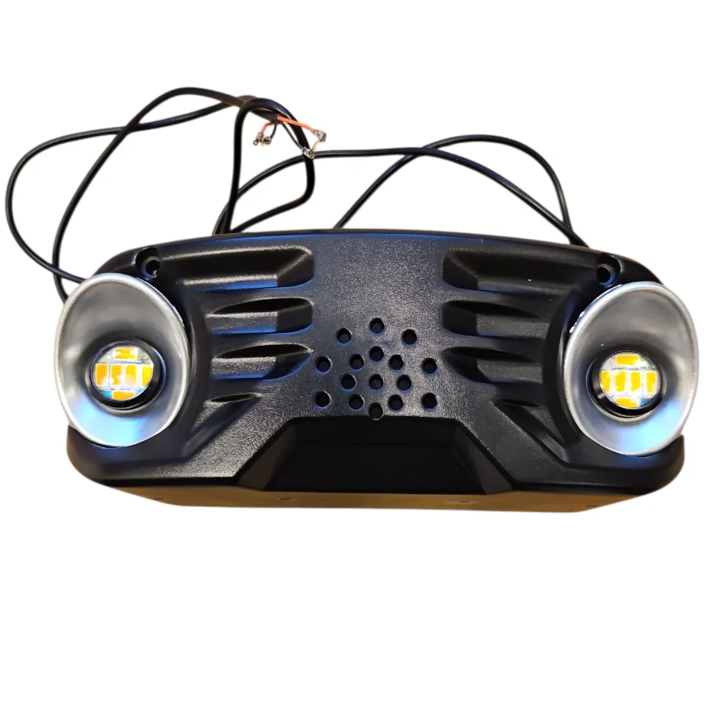 [02.202.00094] Front body cover with turning lights assembled for Dualtron Popular