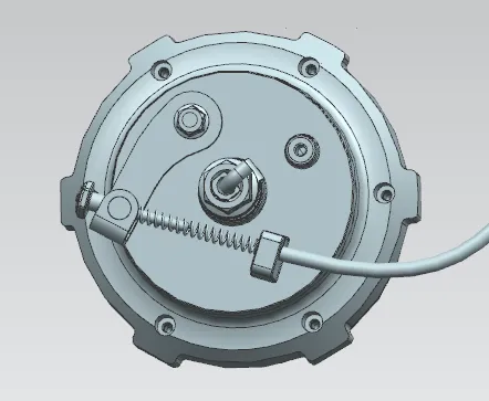 [02.205.00047] Motor til Dualtron Popular (Front)
