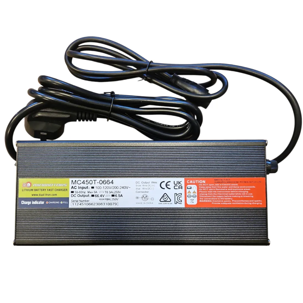 Snabbladdare 66.4V 6.5A