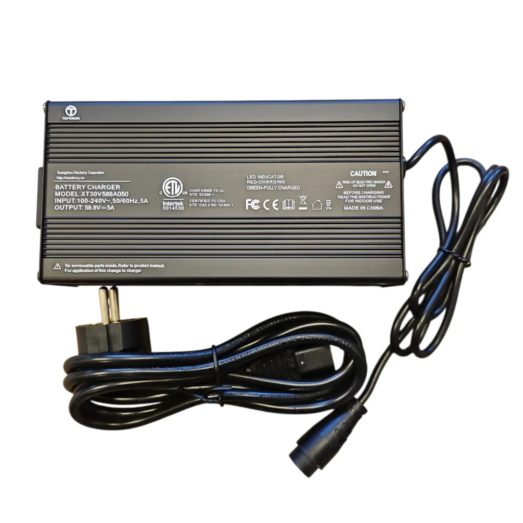 Fast charger 58.8V for Teverun
